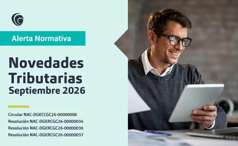 Novedades tributarias septiembre